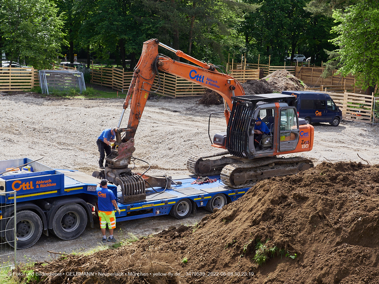 08.06.2022 - Baustelle zur Mütterberatung und Haus für Kinder